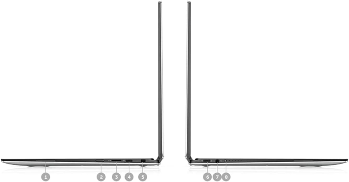 Refurbished Dell XPS 13 9365 i7 Laptop, 7th Gen, 16GB Ram, 256GB SSD
