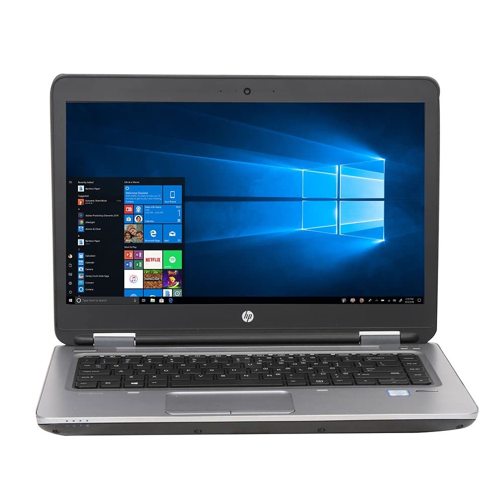 Refurbished HP ProBook 640 G2 i5 Laptop, 6th Gen, 8GB Ram, 256GB SSD